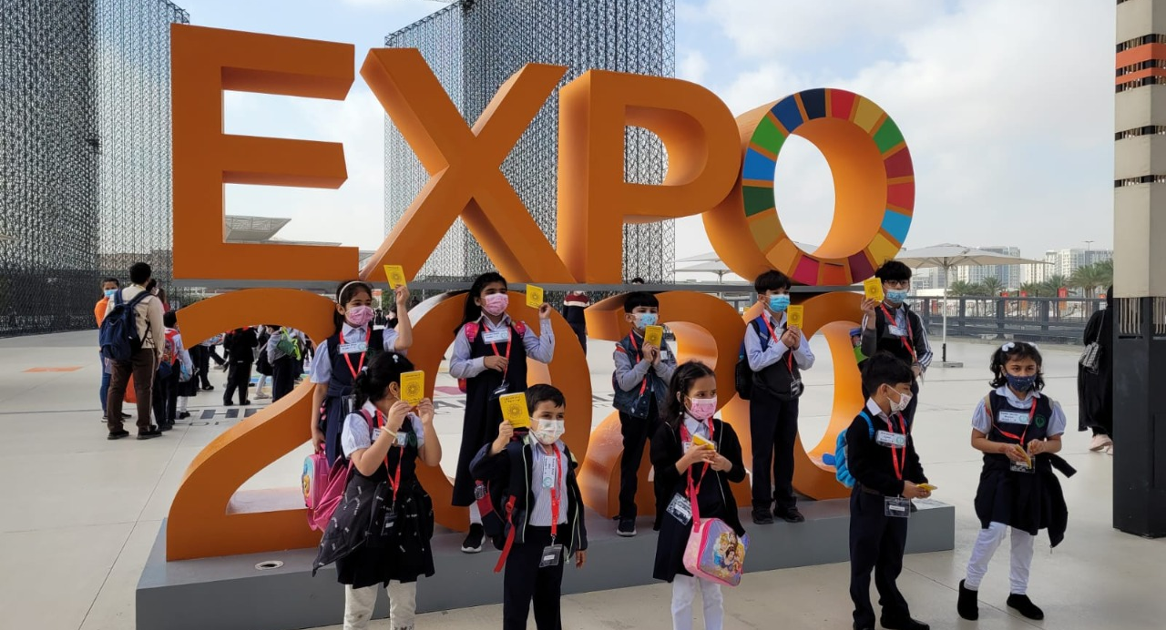 Students at SRAMPS visit Expo 2020